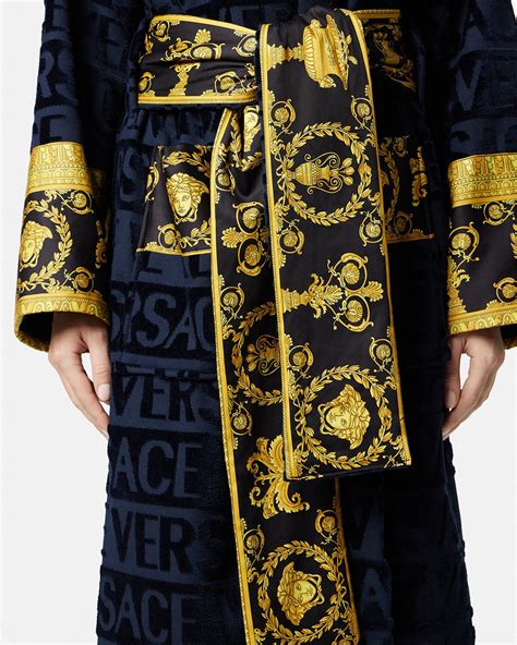 versace baroque suit|Versace baroque bathrobe price.